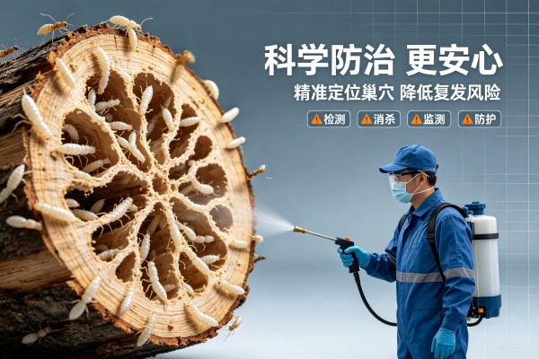 白蚁防治站专业机构｜白蚁检测评估 虫害解决方案
